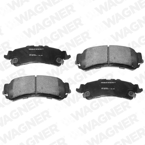 WX-792B - BALATAS SEMIMETALICAS TRASERAS PARA CADILLAC DEVILLE 2003-2004