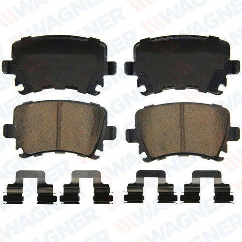 WD-1108 - BALATAS CERÁMICAS TRASERAS PARA AUDI A3 2005-2010