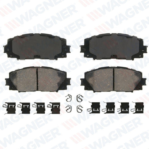 WD-1184 - BALATAS CERÁMICAS DELANTERAS PARA TOYOTA COROLLA 2020-2022