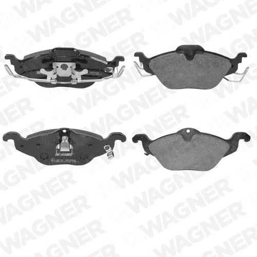 WX-23063A - BALATAS SEMIMETALICAS DELANTERAS PARA CHEVROLET ASTRA 2000-2005