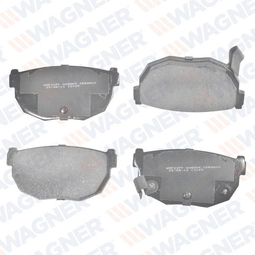 WD-272 - BALATAS CERÁMICAS TRASERAS PARA NISSAN 240SX 1993-1998