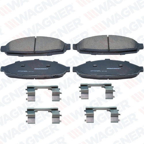WX-931 - BALATAS SEMIMETALICAS DELANTERAS PARA FORD CROWN VICTORIA POLICE INTERCEPTOR 2003-2011