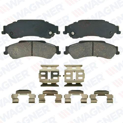 WD-729 - BALATAS CERÁMICAS TRASERAS PARA CHEVROLET BLAZER 1997-2002