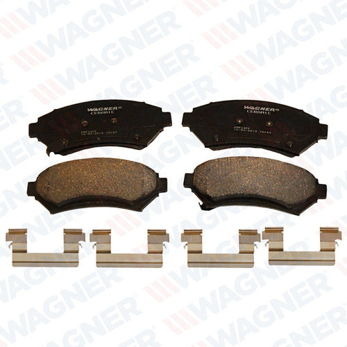 WD-699 - BALATAS CERÁMICAS DELANTERAS PARA CADILLAC DEVILLE 1997-1999
