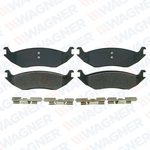WX-967A - BALATAS SEMIMETALICAS TRASERAS PARA CHRYSLER ASPEN 2007-2009