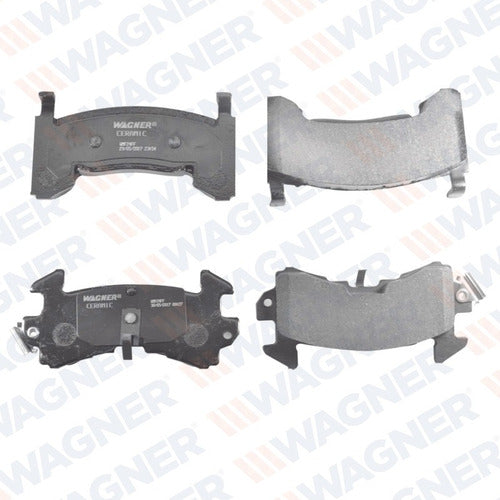 WD-154 - BALATAS CERÁMICAS DELANTERAS PARA CHEVROLET BLAZER 1995-1997