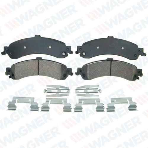 WD-975 - BALATAS CERÁMICAS TRASERAS PARA CADILLAC ESCALADE 2002-2006