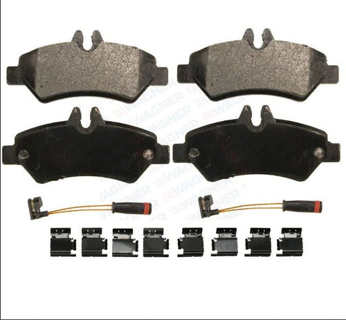 WX-1317S - BALATAS SEMIMETALICAS TRASERAS PARA VOLKSWAGEN AMAROK 2011-2011