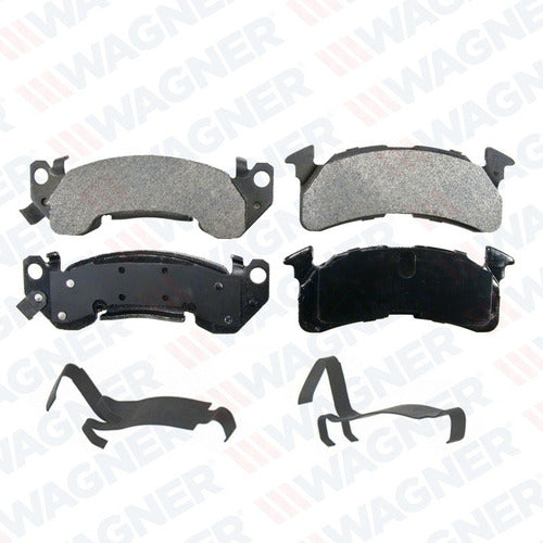 WX-153 - BALATAS SEMIMETALICAS DELANTERAS PARA CHEVROLET C20 1986-1986