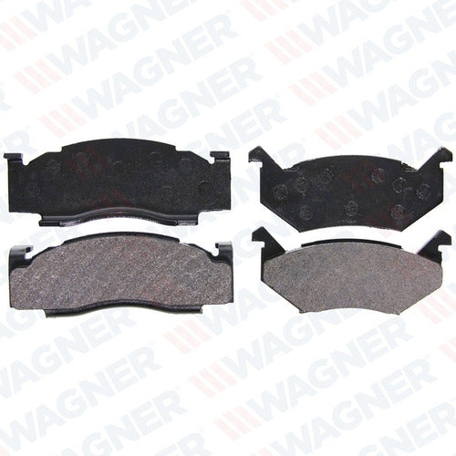 WX-84 - BALATAS SEMIMETALICAS DELANTERAS PARA CHRYSLER CORDOBA 1981-1982