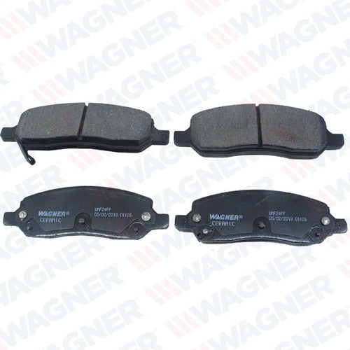 WX-1191 - BALATAS SEMIMETALICAS DELANTERAS PARA NISSAN NV350 URVAN 2014-2020