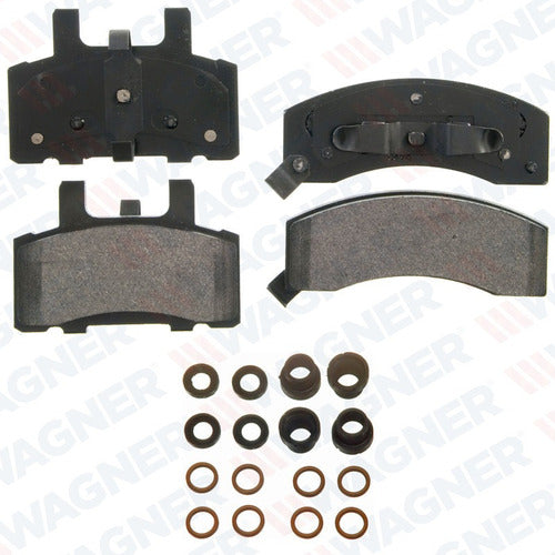 WX-845 - BALATAS SEMIMETALICAS DELANTERAS PARA CHEVROLET EXPRESS 3500 1998-2001