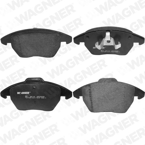 WX-1107M - BALATAS SEMIMETALICAS DELANTERAS PARA AUDI A3 2006-2013