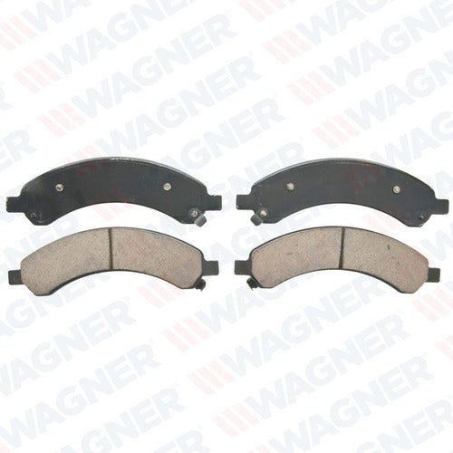 WD-989 - BALATAS CERÁMICAS TRASERAS PARA CHEVROLET EXPRESS 3500 2003-2008