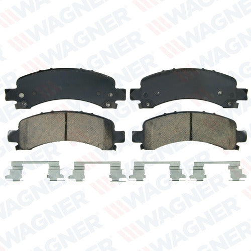 WD-974A - BALATAS CERÁMICAS TRASERAS PARA CHEVROLET AVALANCHE 1500 2002-2003