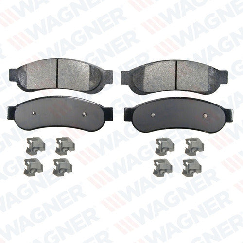 WX-1334 - BALATAS SEMIMETALICAS TRASERAS PARA FORD F-250 2008-2009