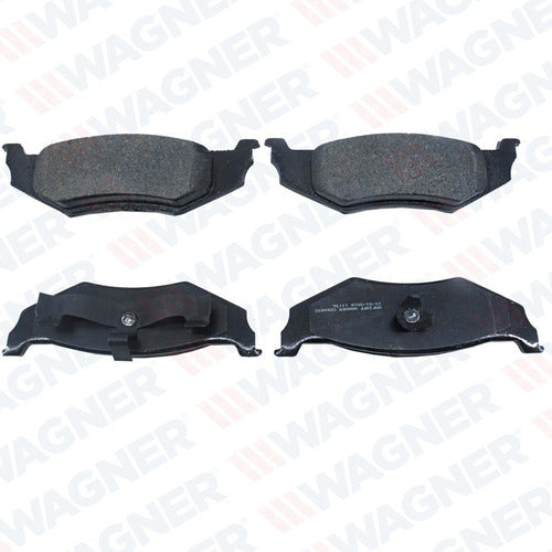 WD-759 - BALATAS CERÁMICAS TRASERAS PARA CHRYSLER BREEZE 1996-1996