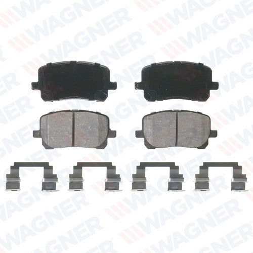 WD-923 - BALATAS CERÁMICAS DELANTERAS PARA TOYOTA COROLLA 2003-2006