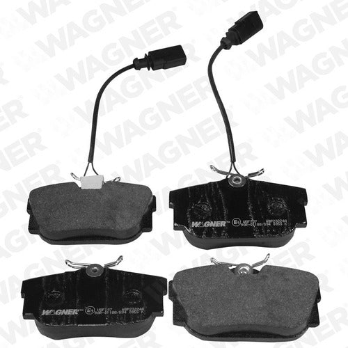 WX-808M - BALATAS SEMIMETALICAS TRASERAS PARA RENAULT TRAFIC 2008-2012