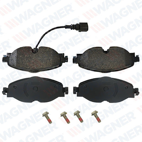 WX-80009A - BALATAS SEMIMETALICAS DELANTERAS PARA AUDI A3 2015-2019