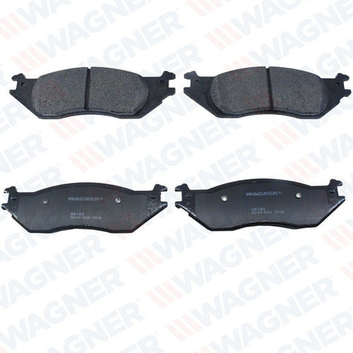 WS-1045 - BALATAS CERÁMICAS DE FIBRA DE CARBONO DELANTERAS PARA FORD E-150 2006-2007