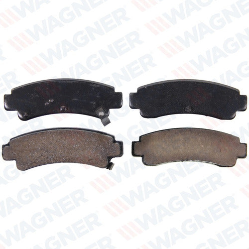 WD-511 - BALATAS CERÁMICAS TRASERAS PARA NISSAN SENTRA 1993-1993