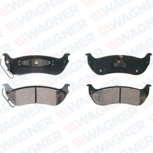 WD-998 - BALATAS CERÁMICAS TRASERAS PARA CHRYSLER PACIFICA 2004-2008