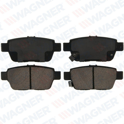 WD-1103 - BALATAS CERÁMICAS TRASERAS PARA ACURA TL 2009-2013