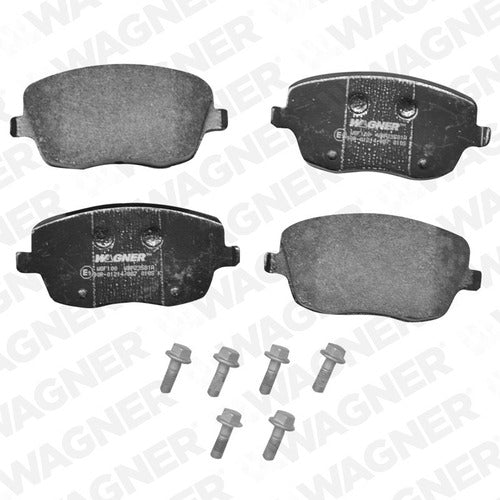 WX-1437 - BALATAS SEMIMETALICAS DELANTERAS PARA SEAT CORDOBA 2003-2009