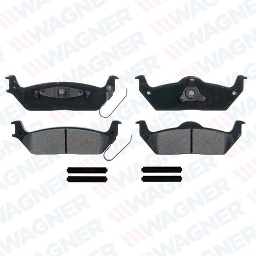 WX-1012A - BALATAS SEMIMETALICAS TRASERAS PARA FORD F-150 2006-2011