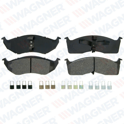WX-730B - BALATAS SEMIMETALICAS DELANTERAS PARA CHRYSLER 300M 1999-2004