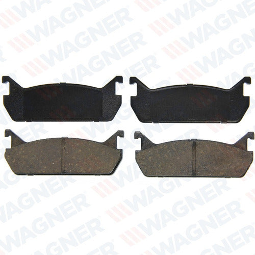 WD-458 - BALATAS CERÁMICAS TRASERAS PARA FORD ESCORT 1994-1996