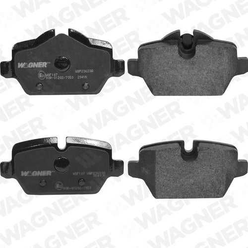 WX-1226 - BALATAS SEMIMETALICAS TRASERAS PARA BMW 120I 2006-2011