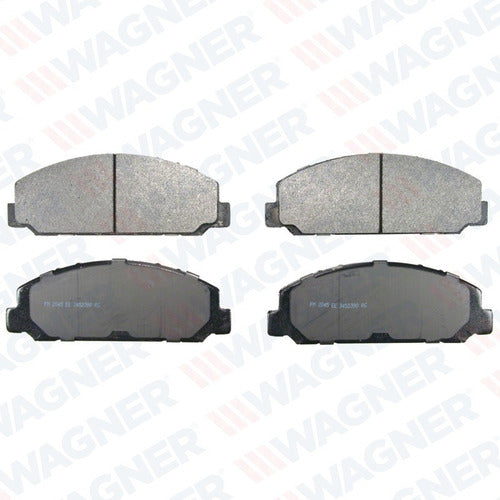 WX-827S - BALATAS SEMIMETALICAS DELANTERAS PARA ISUZU ELF 500 2009-2012