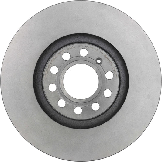 BRE-09.9911.11 - PAR DE DISCOS DE FRENO DELANTEROS PARA AUDI A8 QUATTRO BASE 2001-2002