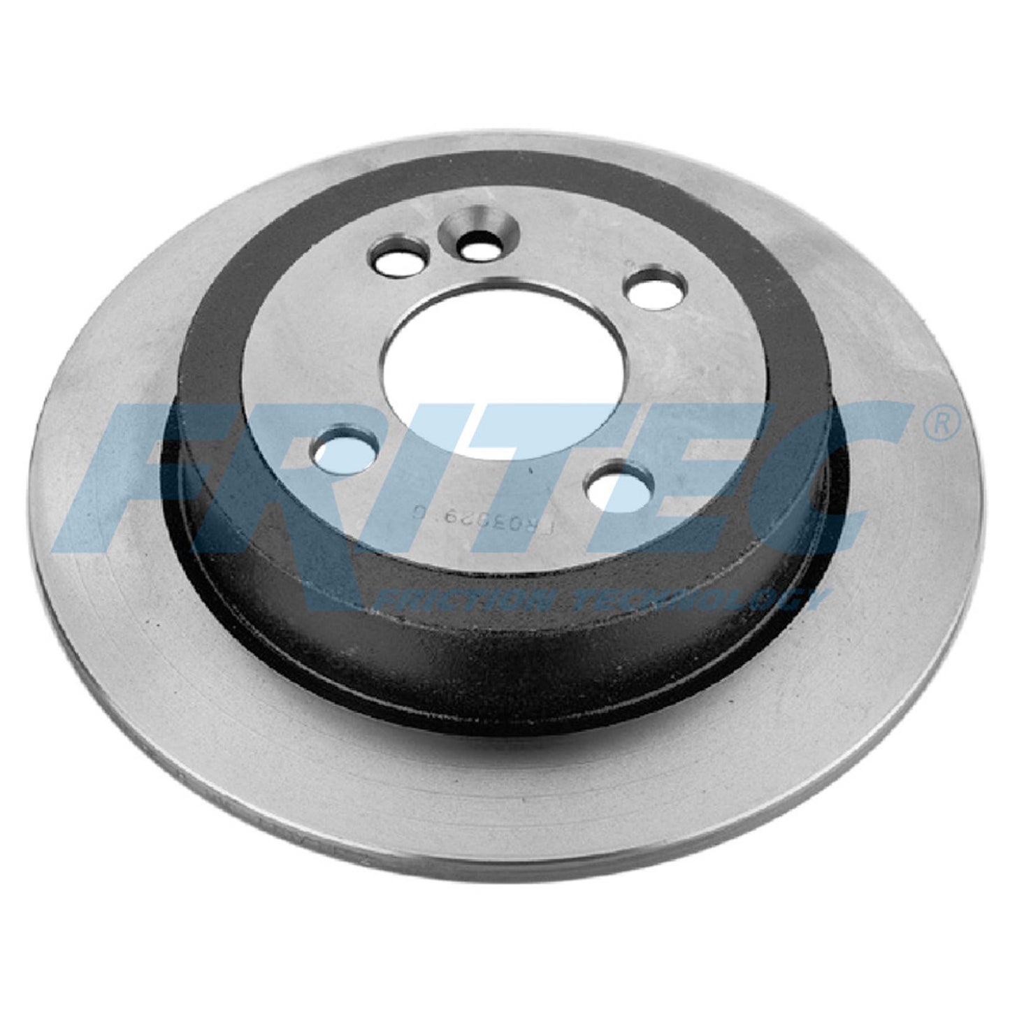 FR-03029 PAR DISCOS DE FRENO TRASEROS MINI COOPER ALL BLACK 4 CIL 1.6 2012-2013