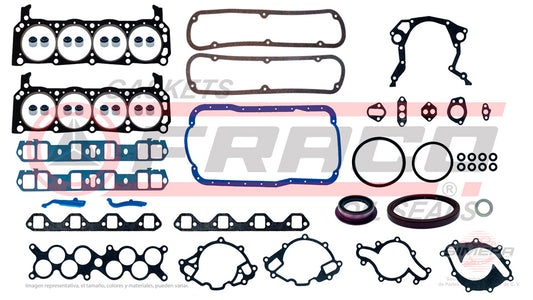 FSX-2682052 - JUEGO DE EMPAQUES PARA FORD EXPLORER V8 5.0 L 16 V. OHV 1996-2001