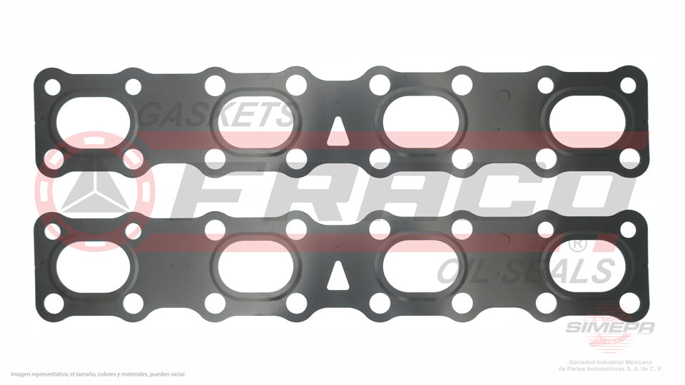 MEX-5882010 - EMPAQUE MULTIPLE DE ESCAPE PARA INFINITI QX56 V8 5.6 L 32 V. DOHC VK56DE 2004-2010
