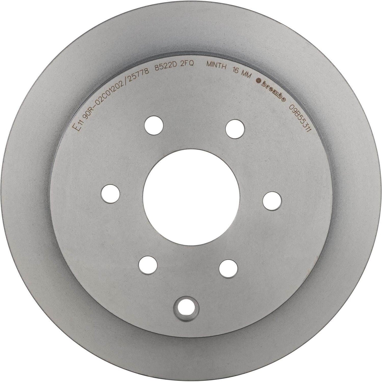 BRE-09.B553.11 - PAR DE DISCOS DE FRENO TRASEROS PARA NISSAN FRONTIER DESERT RUNNER 2013-2019