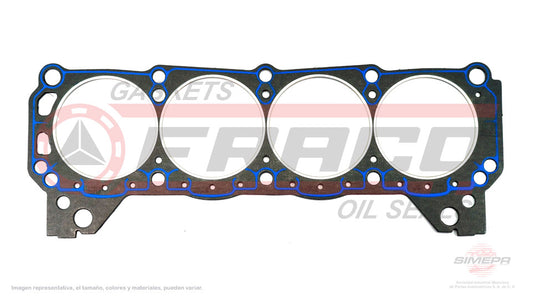 HGX-2682050-NR - EMPAQUE DE CABEZA PARA FORD 300 V8 4.3 L 16 V. OHV 1963