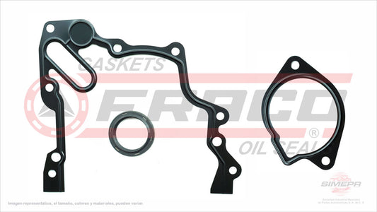 TCX-8640090 - EMPAQUE DE TAPA DE DISTRIBUCION PARA VOLKSWAGEN LUPO L4 1.6 L 8 V. SOHC EA111 BAH 2005-2009