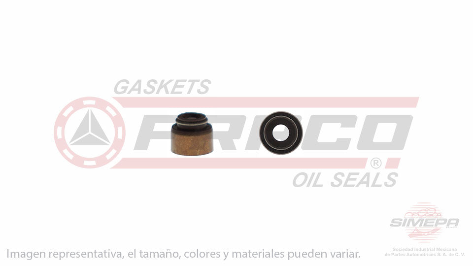 S-5246-V - (50 PIEZAS) SELLO DE VALVULA (RETEN) PARA LEXUS CT200H L4 1.8 L 16 V. DOHC 2ZRFXE 2011-2016