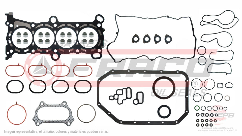 FSX-3540240 - JUEGO DE EMPAQUES PARA ACURA ILX 2.4 L DOHC L4 16 V DOHC K24V7 2016-2021
