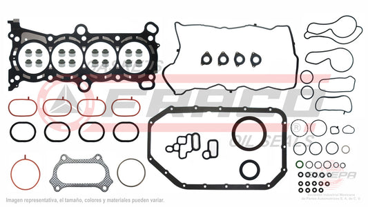 FSX-3540240 - JUEGO DE EMPAQUES PARA ACURA ILX 2.4 L DOHC L4 16 V DOHC K24V7 2016-2021