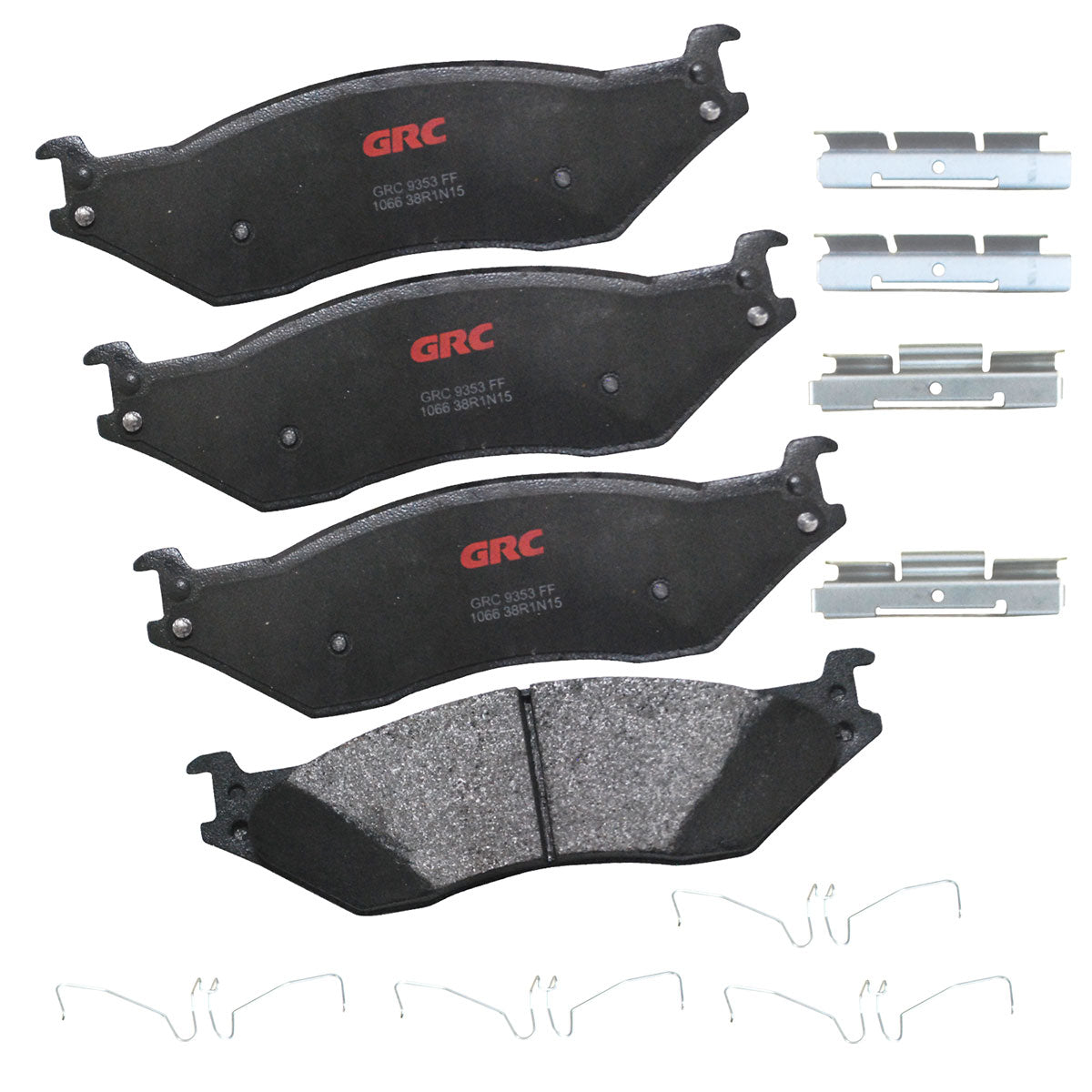 GMD1066 - BALATAS SEMIMETALICAS DELANTERAS PARA FLEETWOOD BOUNDER 33C 2017-2022