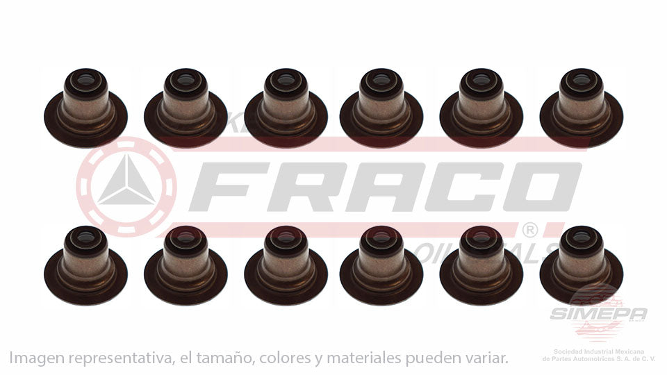 SS-5280-V-12 - SELLOS DE VALVULA POR JUEGOS PARA FORD E-150 V6 4.2 L 12 V. OHV 1999-2003