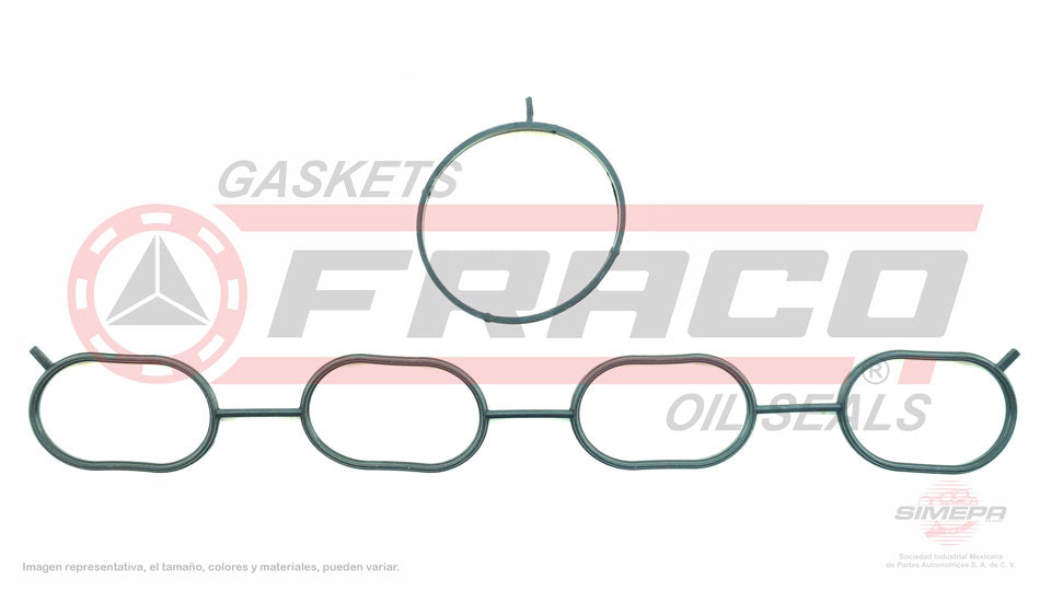 MIX-5840205 - EMPAQUE MULTIPLE DE ADMISION PARA NISSAN SENTRA L4 1.8 L 16 V. DOHC MRA8DE 2013-2018