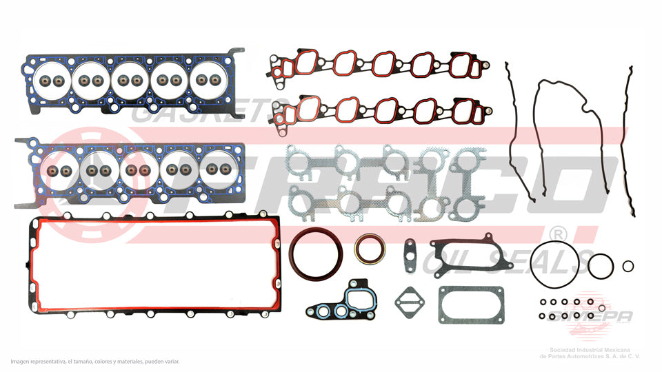 FSX-2612001NR - JUEGO DE EMPAQUES PARA FORD E-350 V10 6.8 L 20V 20 V SOHC VIN S 2000-2003