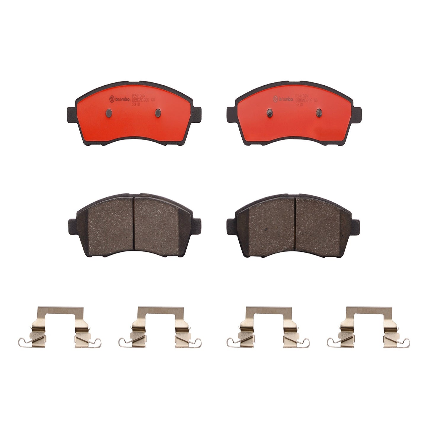 BRE-P24107N - BALATAS TRASERAS PARA FORD EXCURSION EDDIE BAUER 2003-2005