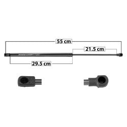 MANJ-50929 - AMORTIGUADOR 5TA PUERTA PARA NISSAN KICKS 2017-2020 DERECHA/IZQUIERDA TRASERO